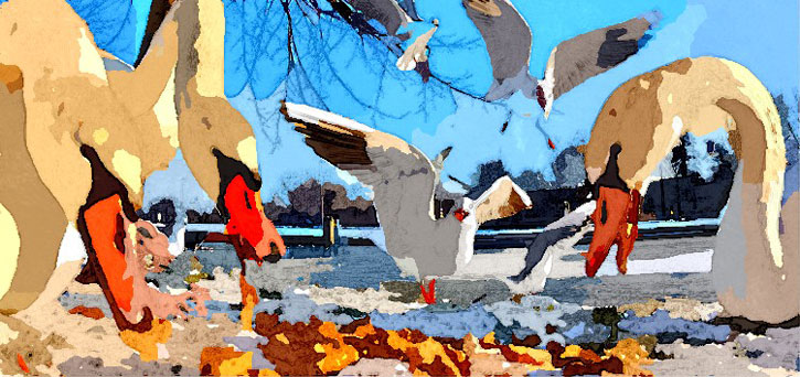 STIJLEN sneltekenaar karikaturist CANVAS